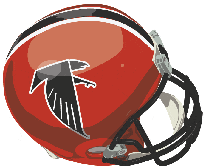 Atlanta Falcons 1984-1989 Helmet Logo iron on paper